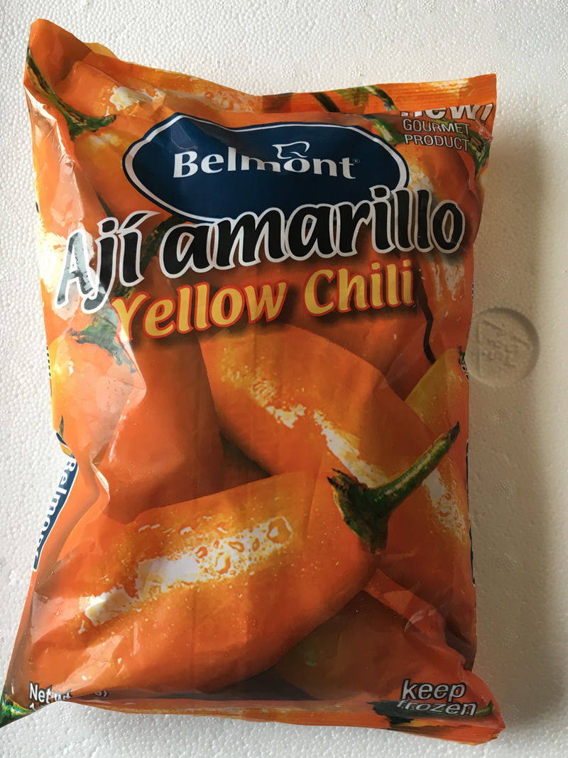 Aji Amarillo (yellow chili) Belmont
