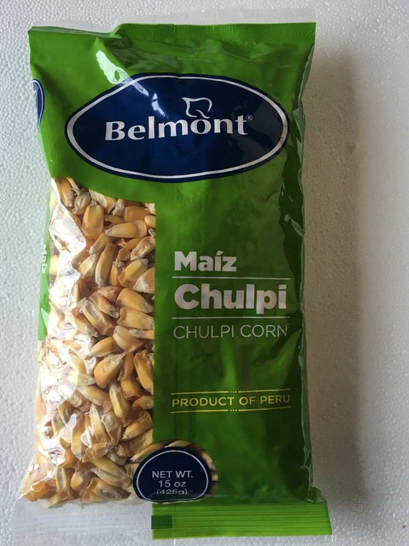Maiz Chulpi ( chulpi corn) Belmont 16 oz