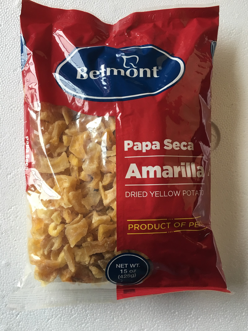 Papa Seca Amarilla (dried yellow potatoe) Belmont